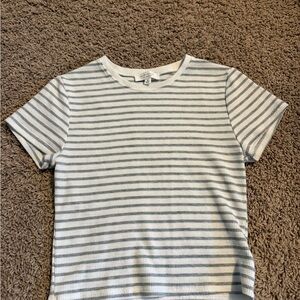 Kiriou Striped Crew Neck Top
